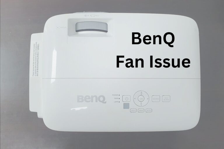 BenQ Projector Fan Not Working