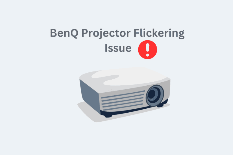 BenQ Projector Flickering Problem