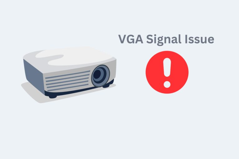 RCA Projector Keeps Losing VGA Signal
